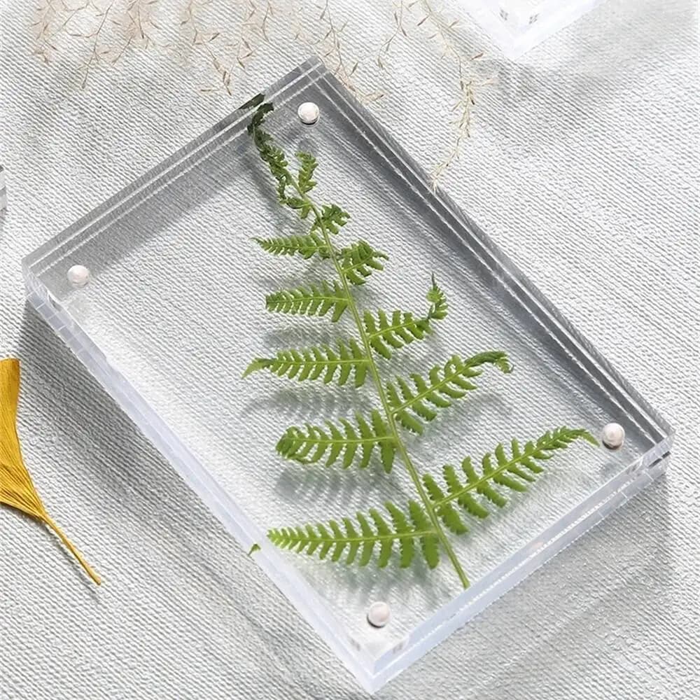 100*70mm Acrilico Menu Segno Titolare Photo Frame Block Porta etichette da tavolo Nome carta Cornice Tavolo Scrivania Segno Espositore