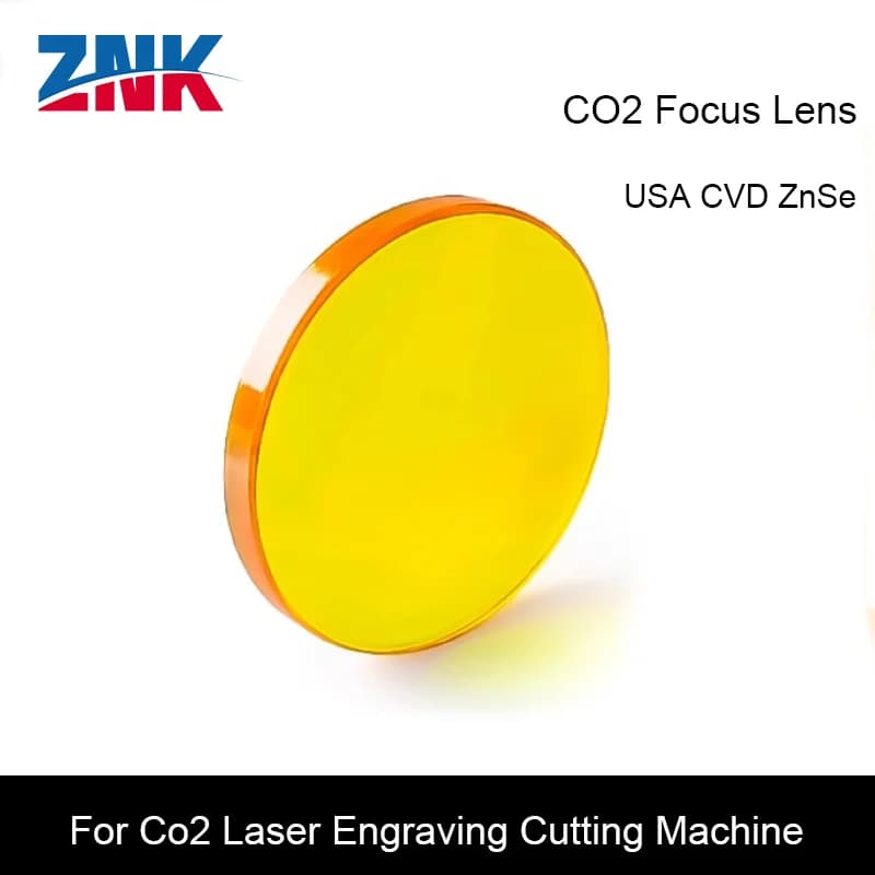 USA CVD ZnSe Focus Lens Dia20mm FL 50.8mm For Co2 Laser Engraving Cutting Machine