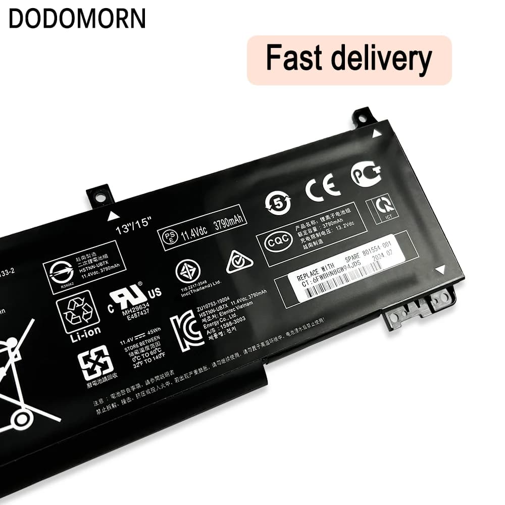 Batteria per laptop RH03XL in offerta speciale per HP ProBook 430 440 445 630 640 650 G8 per HP Zhan 66 Pro A 14 G4 Serie HSTNN-IB9P HSTNN-OB1T