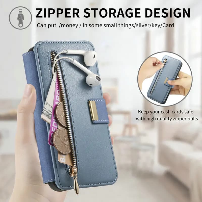 Per MOTOROLA EDGE 60 PRO Custodia di lusso 2IN1 Portafoglio in pelle Capa Moto Edge 60 Fusion Case Edge60 50 Pro Edge50 60s RFID Card Cover