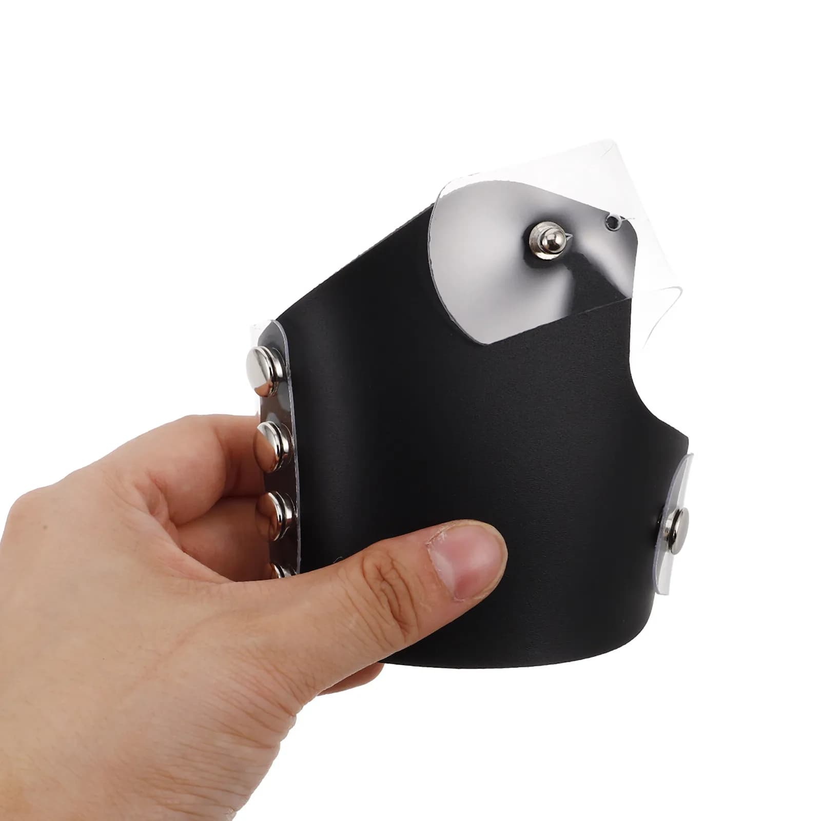 Vassoio per miscelare il trucco per fondotinta, ombretto e correttore, piastra in PU per sfumare, design portatile, strumento di bellezza portatile per il trucco