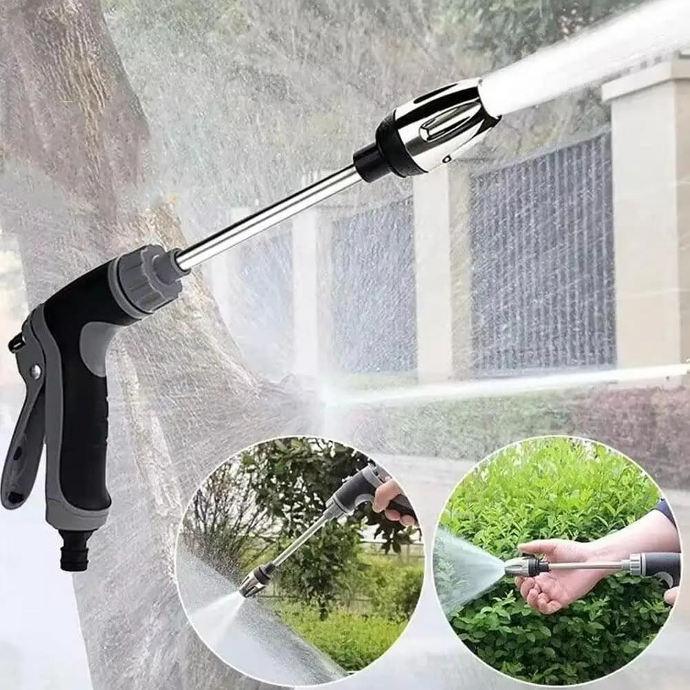 Pistola ad Alta Pressione per Lavaggio Auto, Ugello Potenziato per Irrigazione Giardino, Spruzzatore per Tubo Acqua, Strumento di Pulizia, Pistole per Lavaggio Auto
