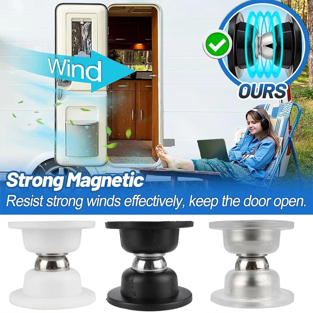 2 pezzi porta succhia hotel domestico forte magnetico forte porta muta tocco silicone anti-collisione porta stalla fermaporta