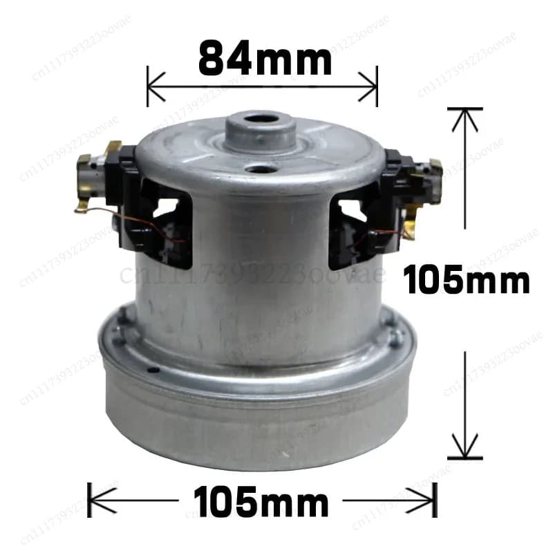 220V 1400W Universal Vacuum Cleaner Motor 105mm Diameter High Power Suction Motor Vacuum Cleaning Device Replacement Accessories