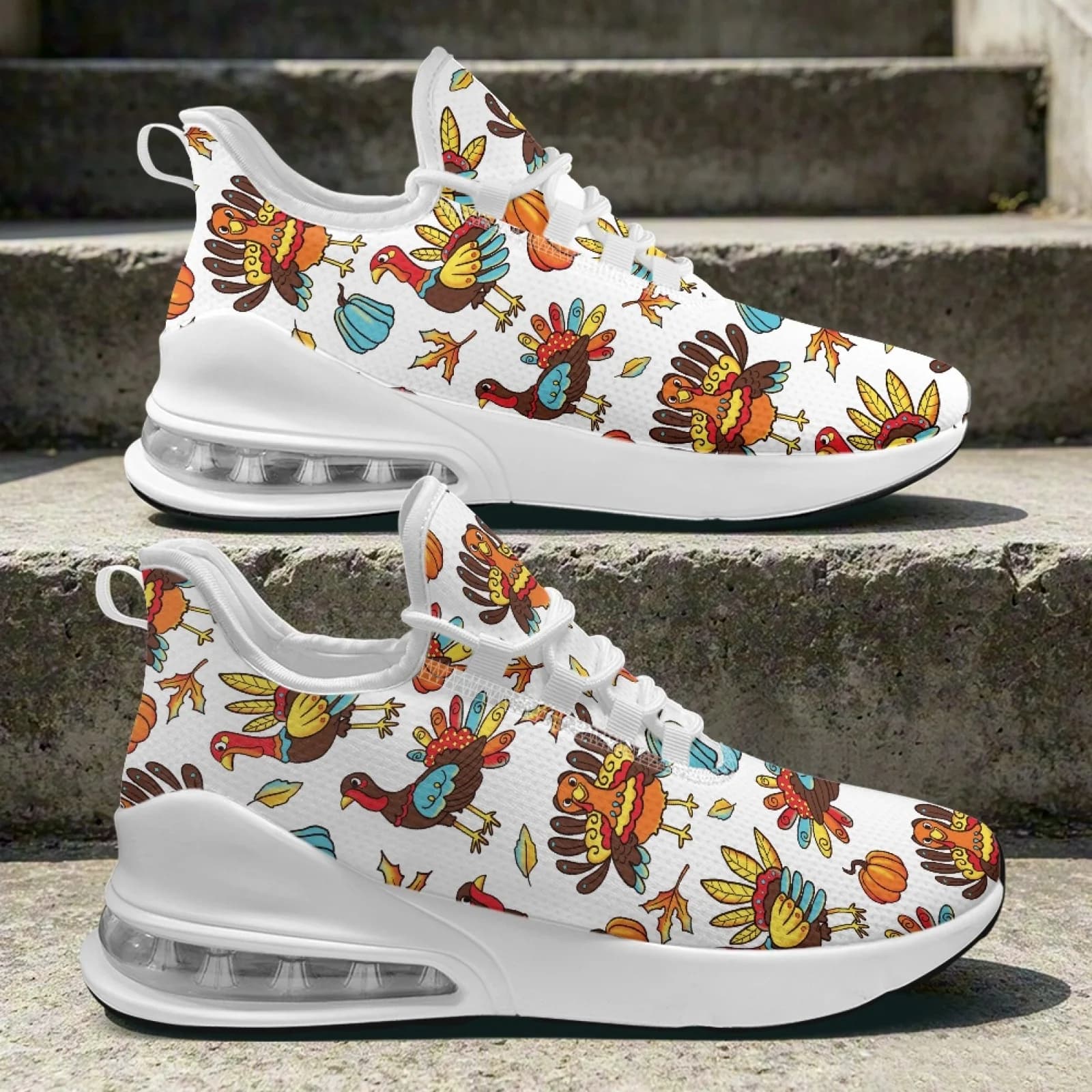 XIXIRIMIDO Thanksgiving Air Cushion Shoes for Woman Autumn/Winter 2026 Collection Shoes Women's Running Sneaker Festive Gifts