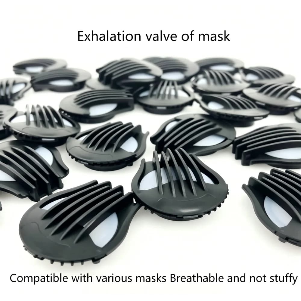 Valvola di Respirazione per Maschera da Ciclismo, Filtro PM2.5 per Maschera Sportiva, Accessorio per Maschera N95