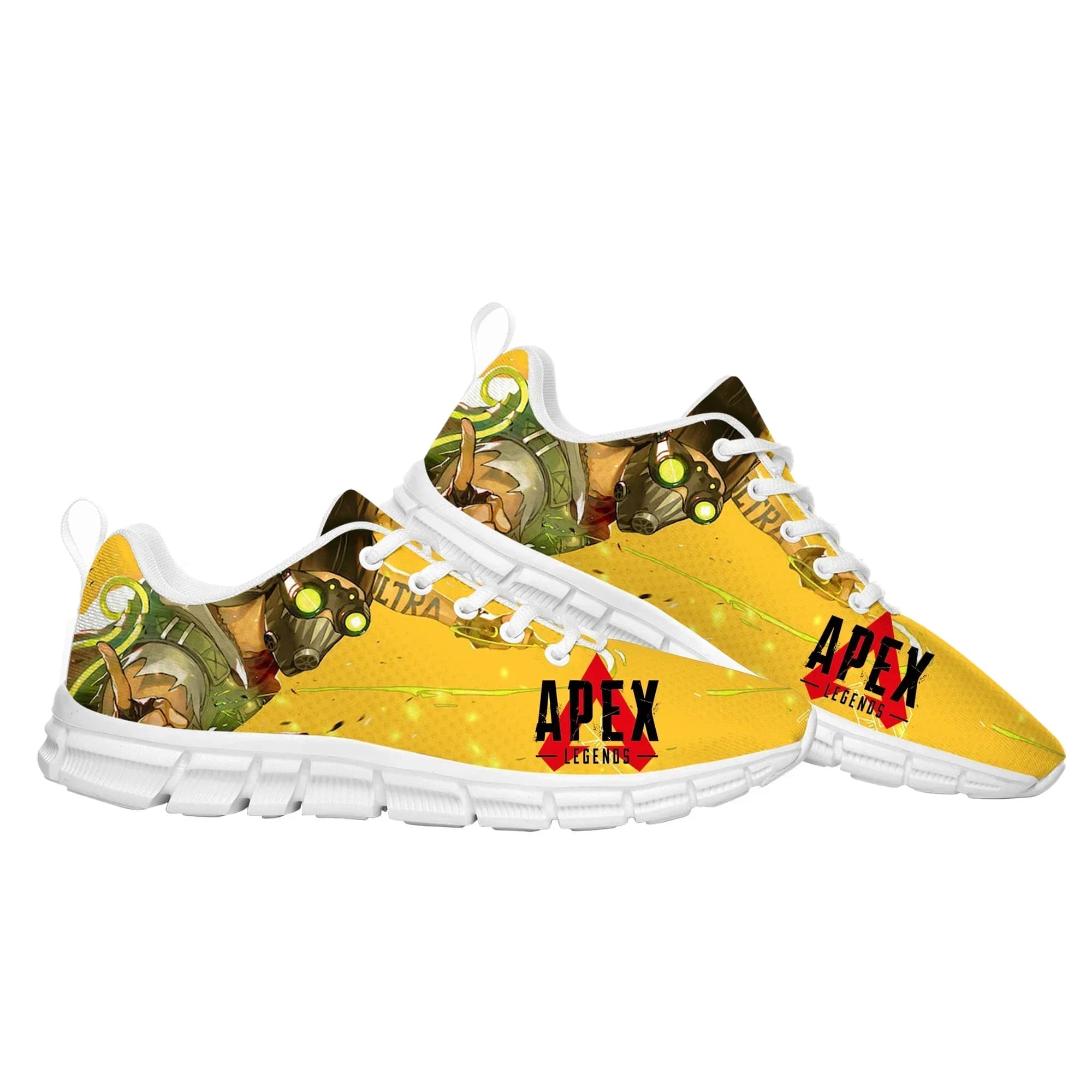 Cartoon Game Apex Legends Octane Sports Shoes High Quality Mens Womens Teenager Children Sneaker Tailor Made Couple Built Shoes