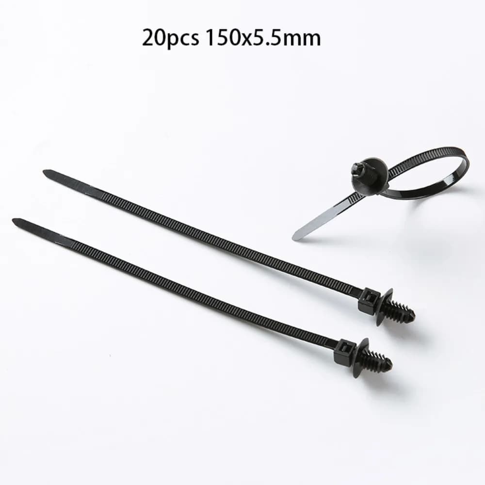 20/50100 Pz Multiuso Nylon Universale Fascetta Fibbia Autobloccante Fibbia In Nylon Heavy Duty Nylon Zip Fascette Fascetta fermacavo