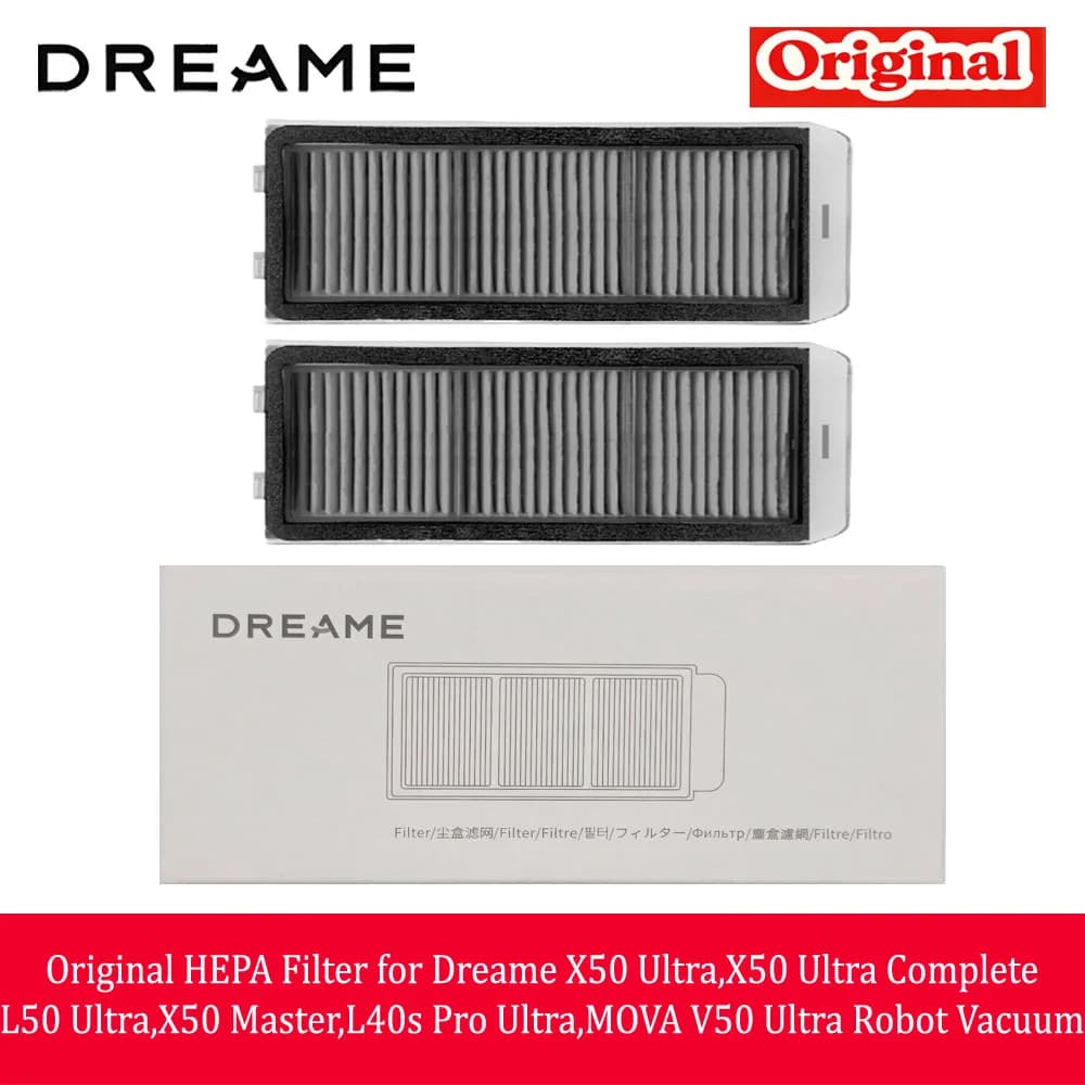 Original HEPA Filter for Dreame X50 Ultra,X50 Ultra Complete,L50 Ultra,X50 Master,L40s Pro Ultra,MOVA V50 Ultra Robot Vacuum