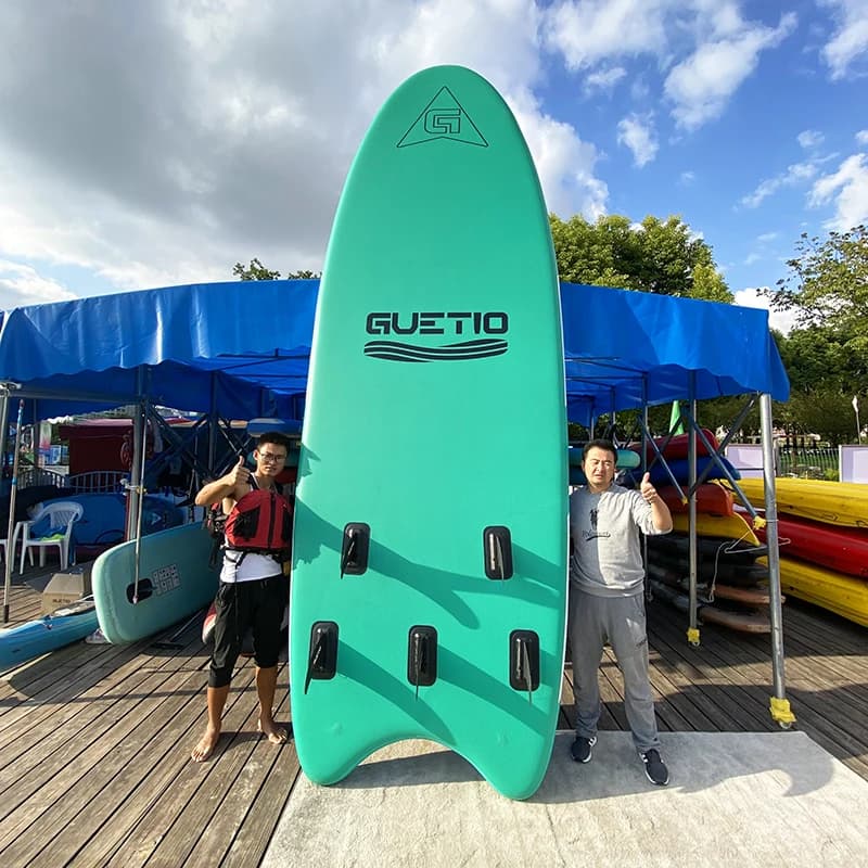 Big Paddle Board gonfiabile all'ingrosso in fabbrica 4-8 persone Big Team Sup Board Family Sup