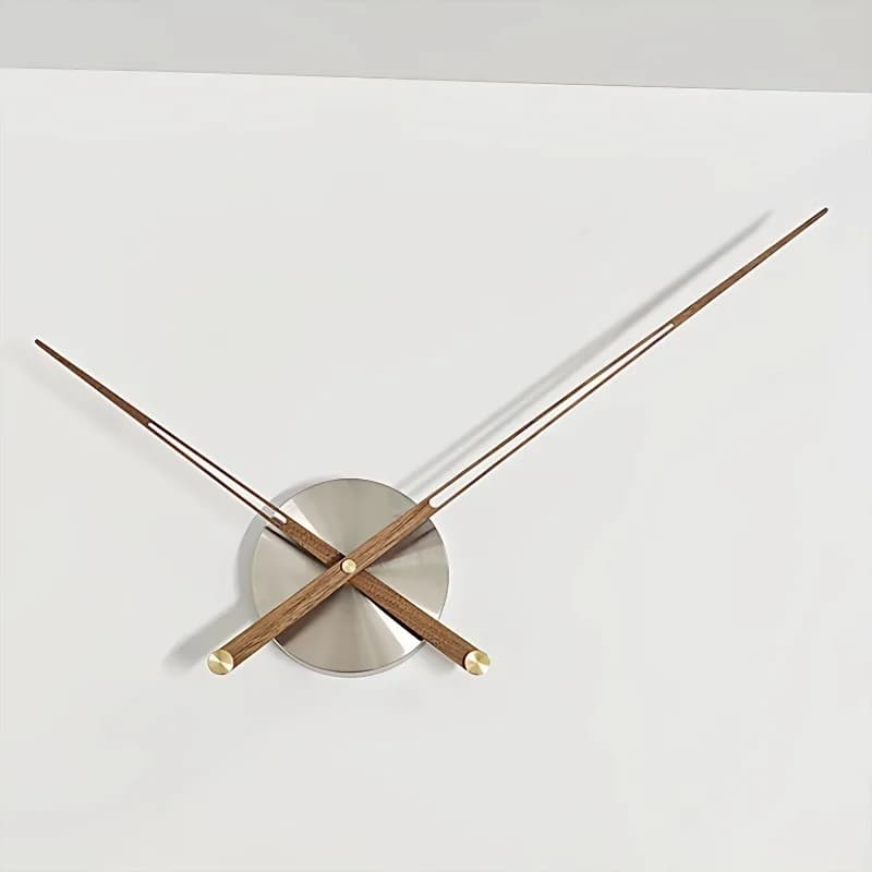 Metal Wall Clock Pointer Minimalist Creative Stylish Wall Clocks Pointers Luxury Home Living Room Corridor Spain Walls Clock
