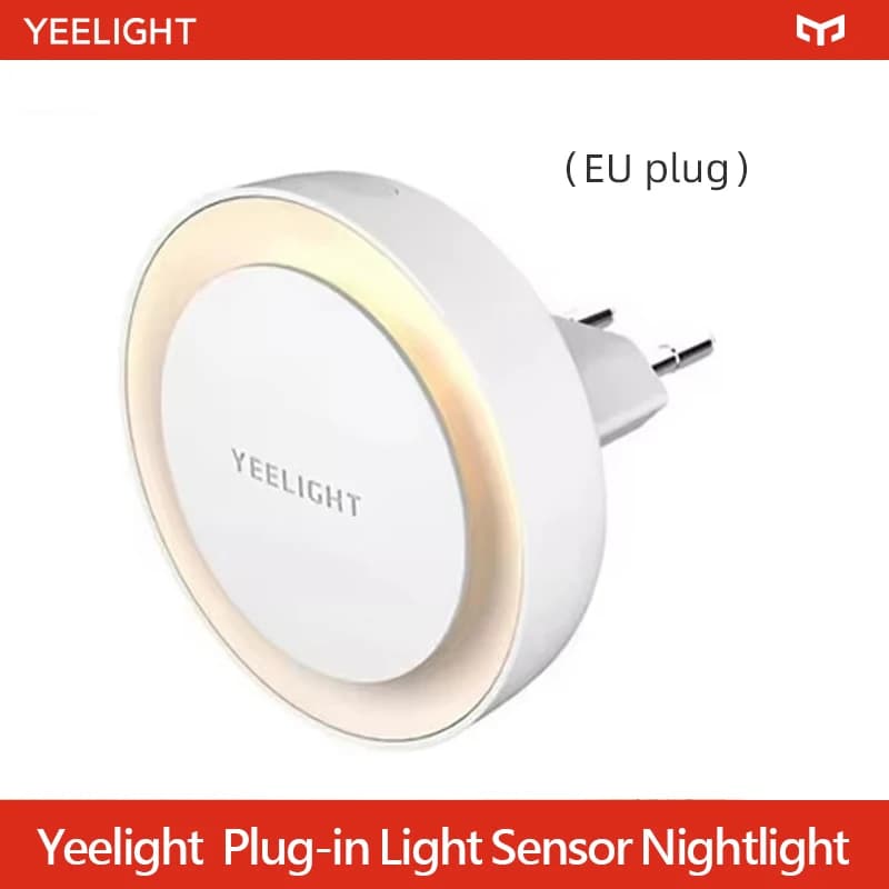 Yeelight Luce notturna intelligente Riconoscimento intelligente Illuminazione a risparmio energetico Sensore di luce a basso consumo energetico Spina UE