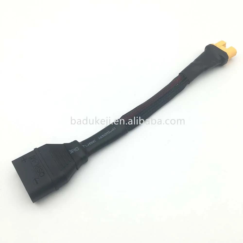 1PCS Amass AS150U Female Plug to QS9L Male Power Charging Adapter Cable for Agricultural Drone Intelligent Battery Charger