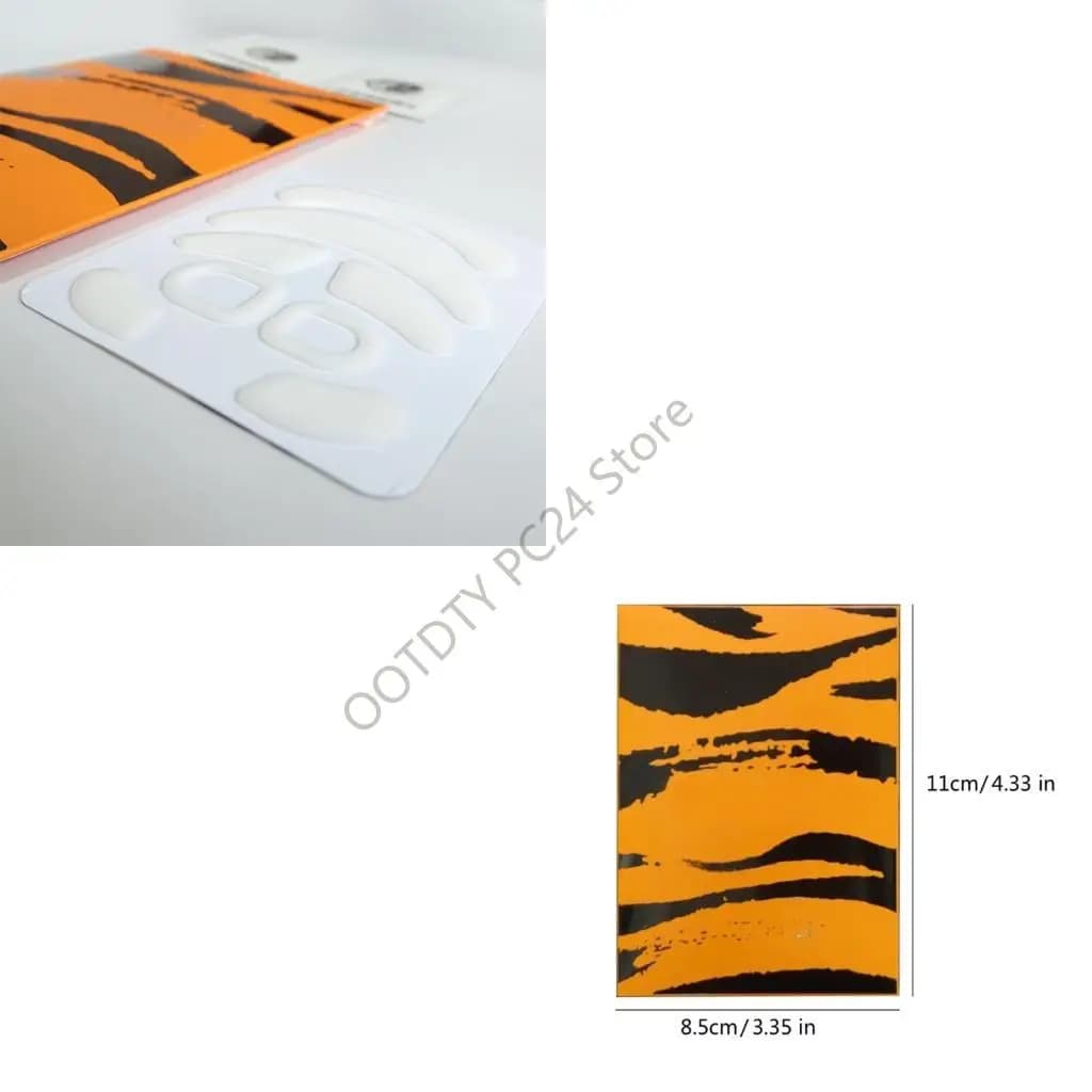 Piedini per pattini per mouse ICE PTFE con bordi arcuati H7BA per versione ispessita / V2 / 4K