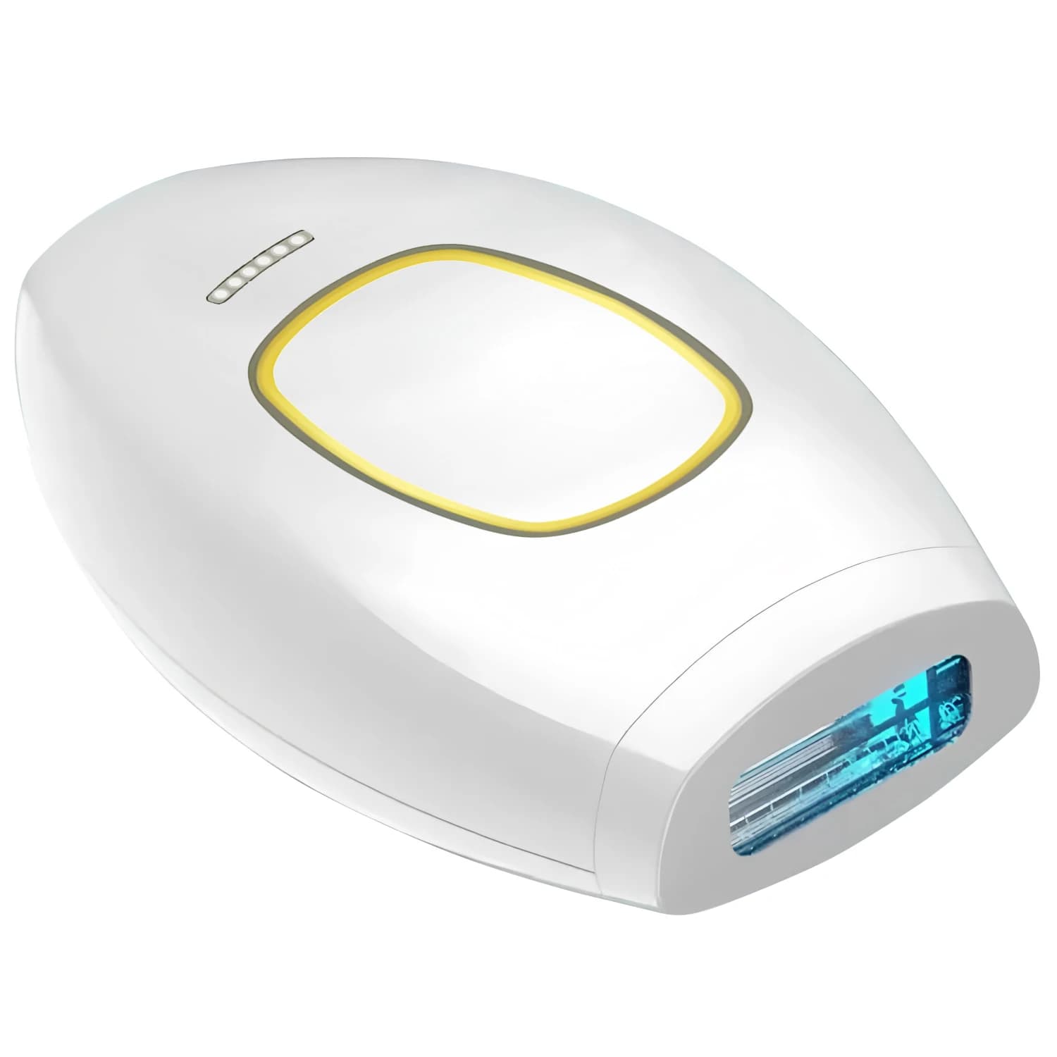 Dispositivo di depilazione portatile intelligente con impulso laser Dispositivo di depilazione bikini per tutto il corpo indolore per uso domestico maschile e femminile