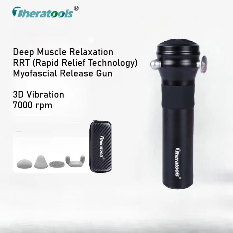 High Frequency Fascia Gun Relaxation Gun Sport Fitness Muscle Relaxation Massager Multifunctional Fascia Relaxation Instrument