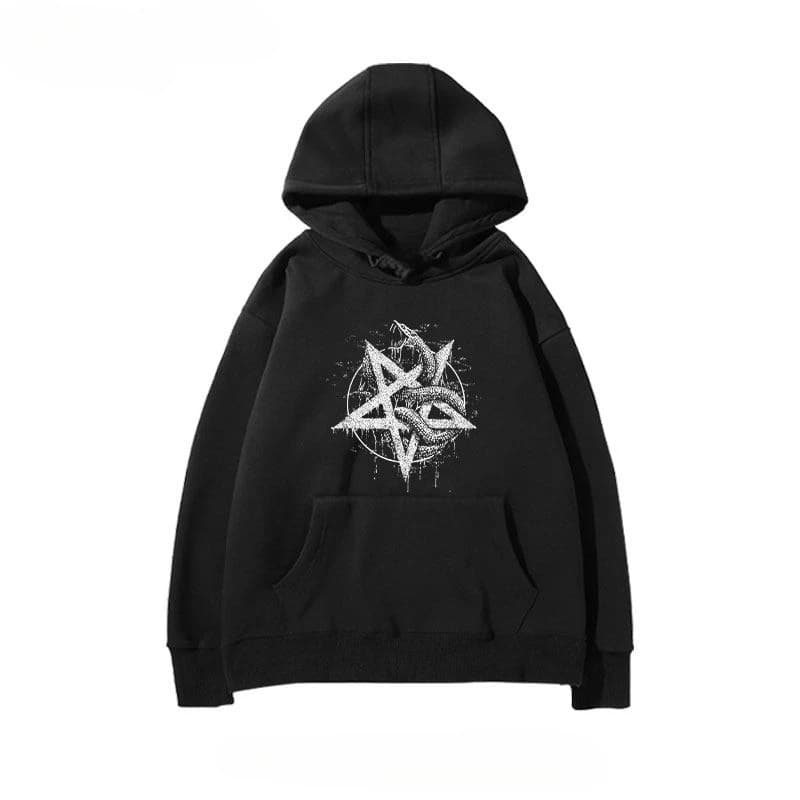 Felpa con cappuccio Pop Bring Me The Horizon Band per uomo e donna, accessori esclusivi, cappotto rock ampio e comodo.