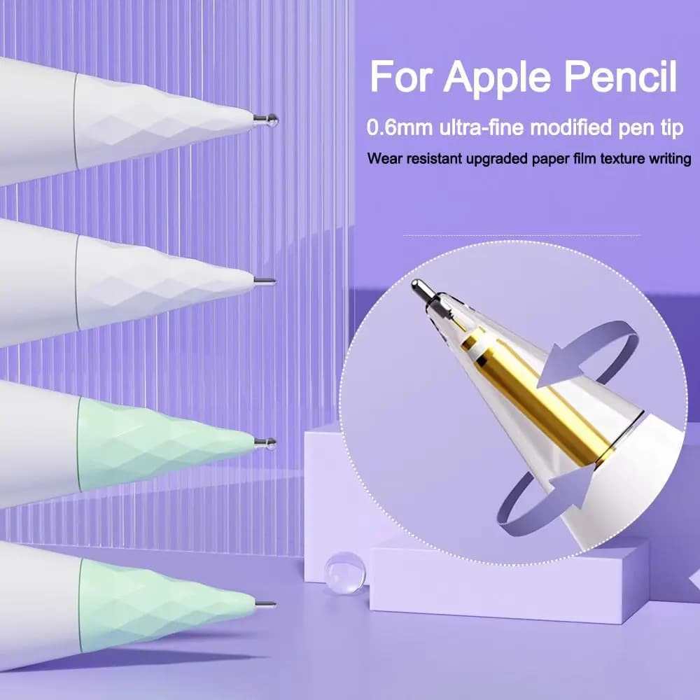 Universal Replaceable Pencil Tips Anti-scratch Shockproof Stylus Nib Tablets Pen Nibs for Apple Pencil