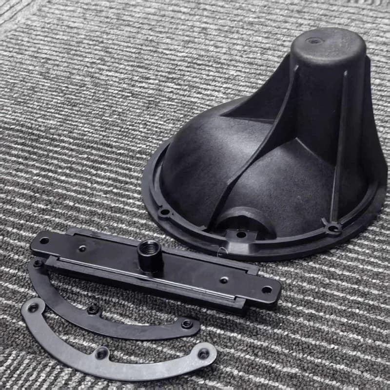 Accessori per altoparlanti professionali MW Audio, accessori per scatole coassiali serie X, scatola per braccioli in plastica e nylon, base di supporto