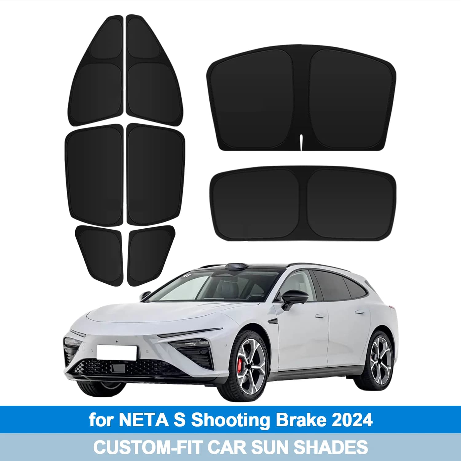 Per NETA S Shooting Brake 2024: Parasole per Parabrezza, Tendine Laterali, Copertura per Finestrini, Protezione Solare e Privacy