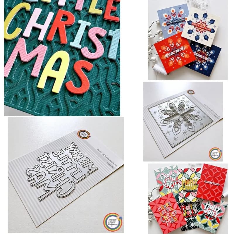 Chunky Knit String Metallo Fustelle Scrapbook Diario Decorazione Stencil Modello di goffratura Biglietto d'auguri fai da te fatto a mano 2025