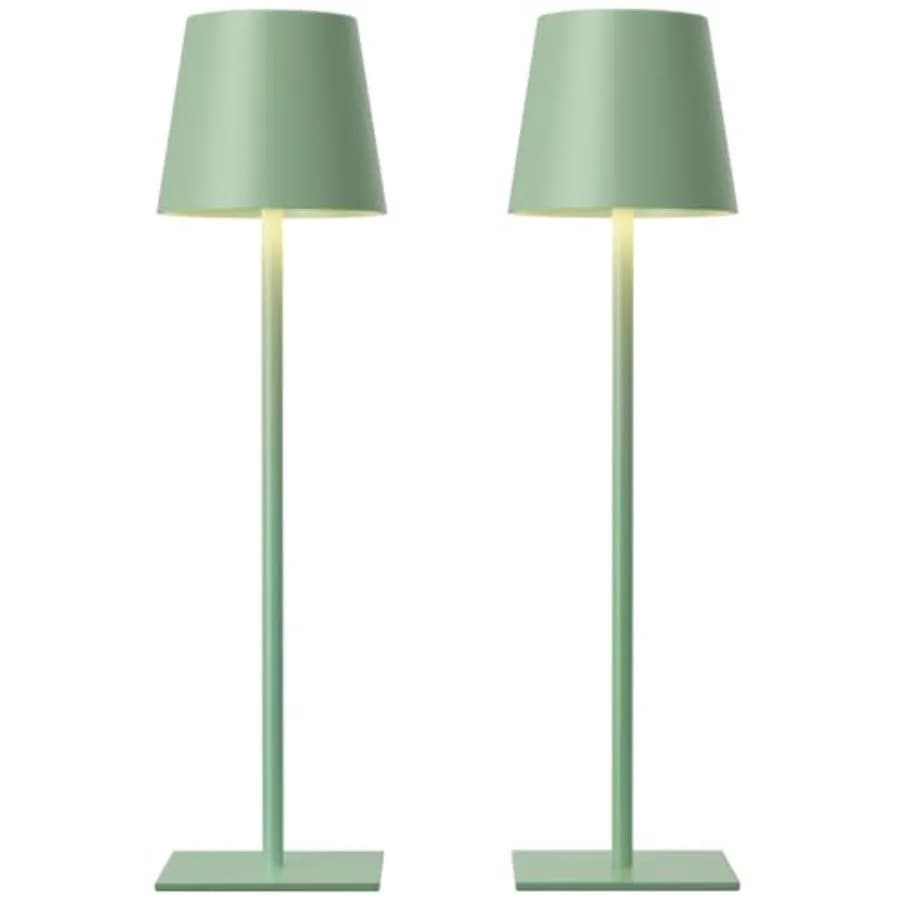 Cordless Rechargeable Table Lamp, Portable Desk Lamp with 5000mAh Battery, Touch Control Stepless Dimming, Wireless Night Light