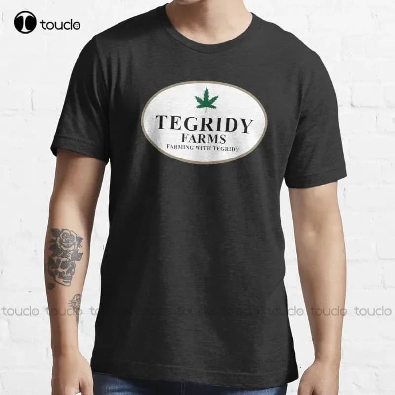 Nuova maglietta Tegridy Farms Cartoon Tv Pop Culture Maglietta abbottonata Donna uomo s-5xl magliette da golf Unisex