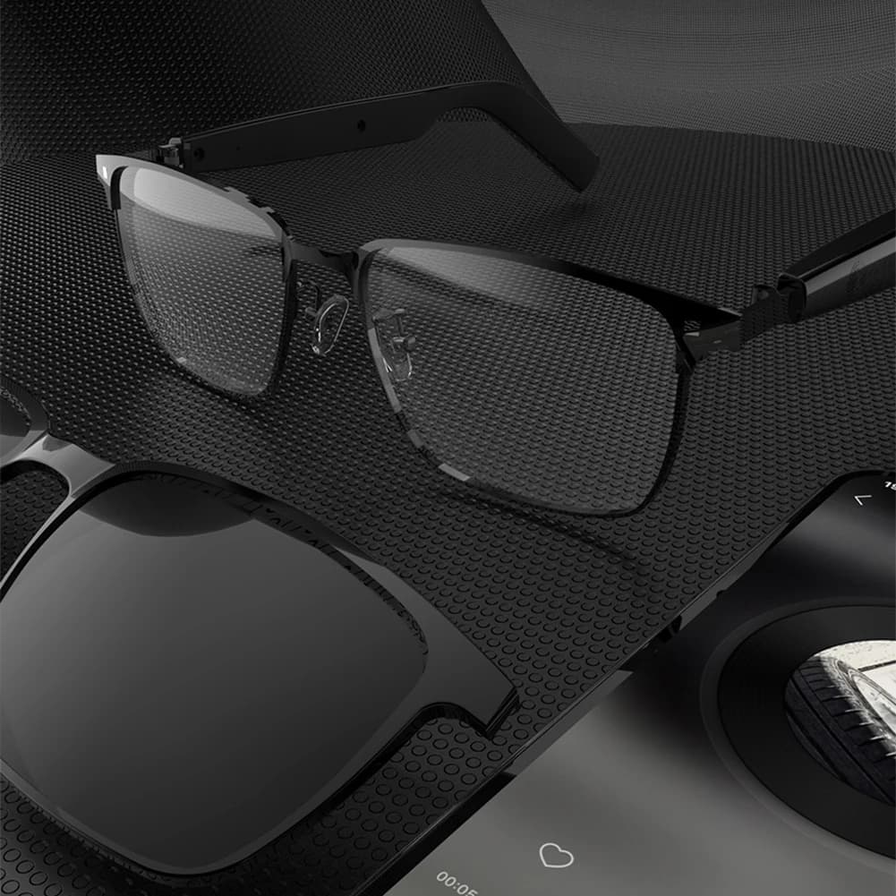 Sports Sun Glasses with Real-Time Translation 144 Languages AI Smart Translate Eyeglasses Perfect for Travel, Work, and Play