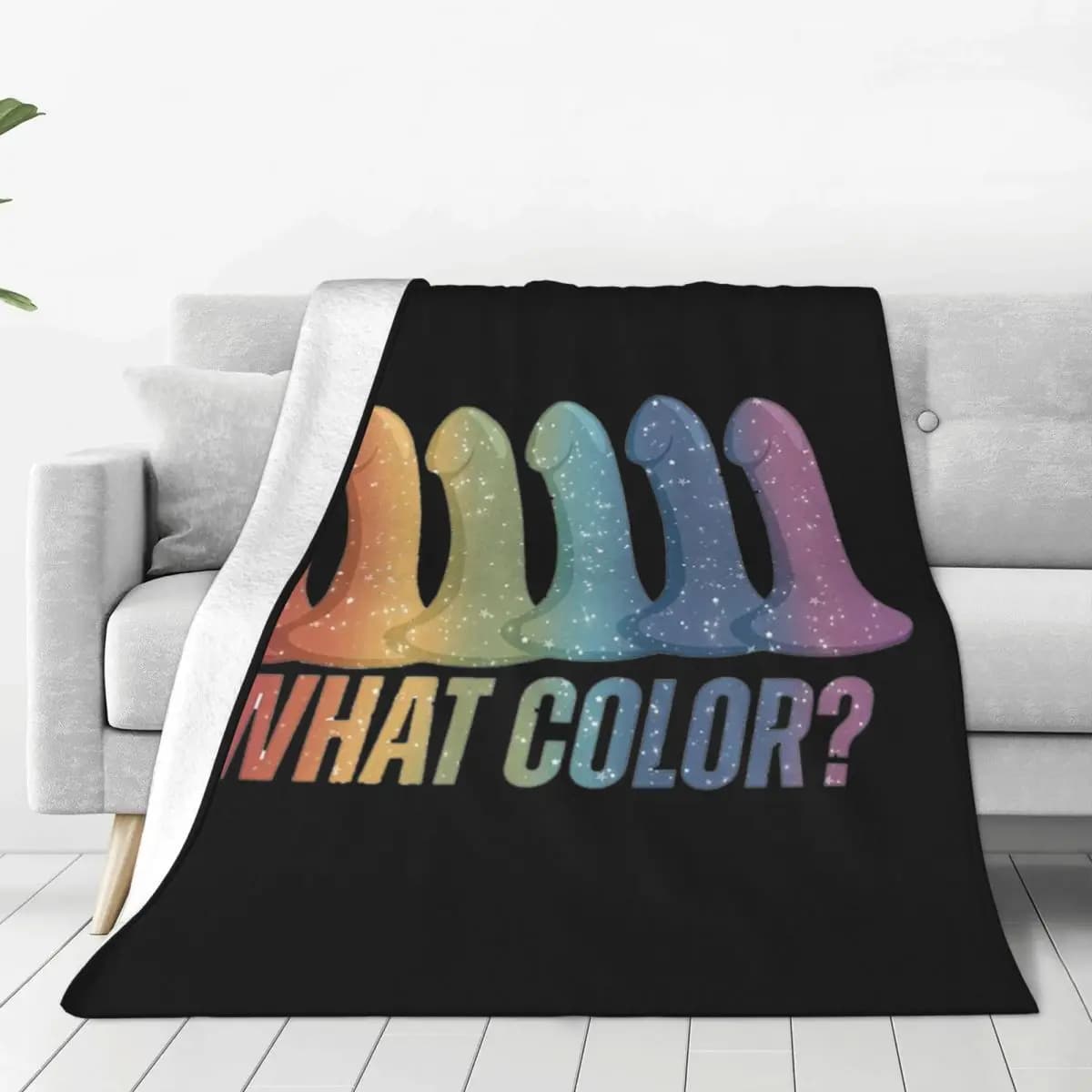 Heated Rivalry Dildo What Color Blanket Soft Warm Flannel Throw Blanket Cover for Bed Living room Picnic Travel Home Sofa
