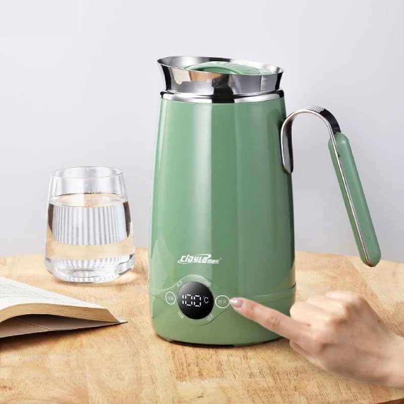 500 ml travel electric kettle 304 stainless steel hot water heater Multi-functional sanitary heater Mini mug for electric stew Keep warm