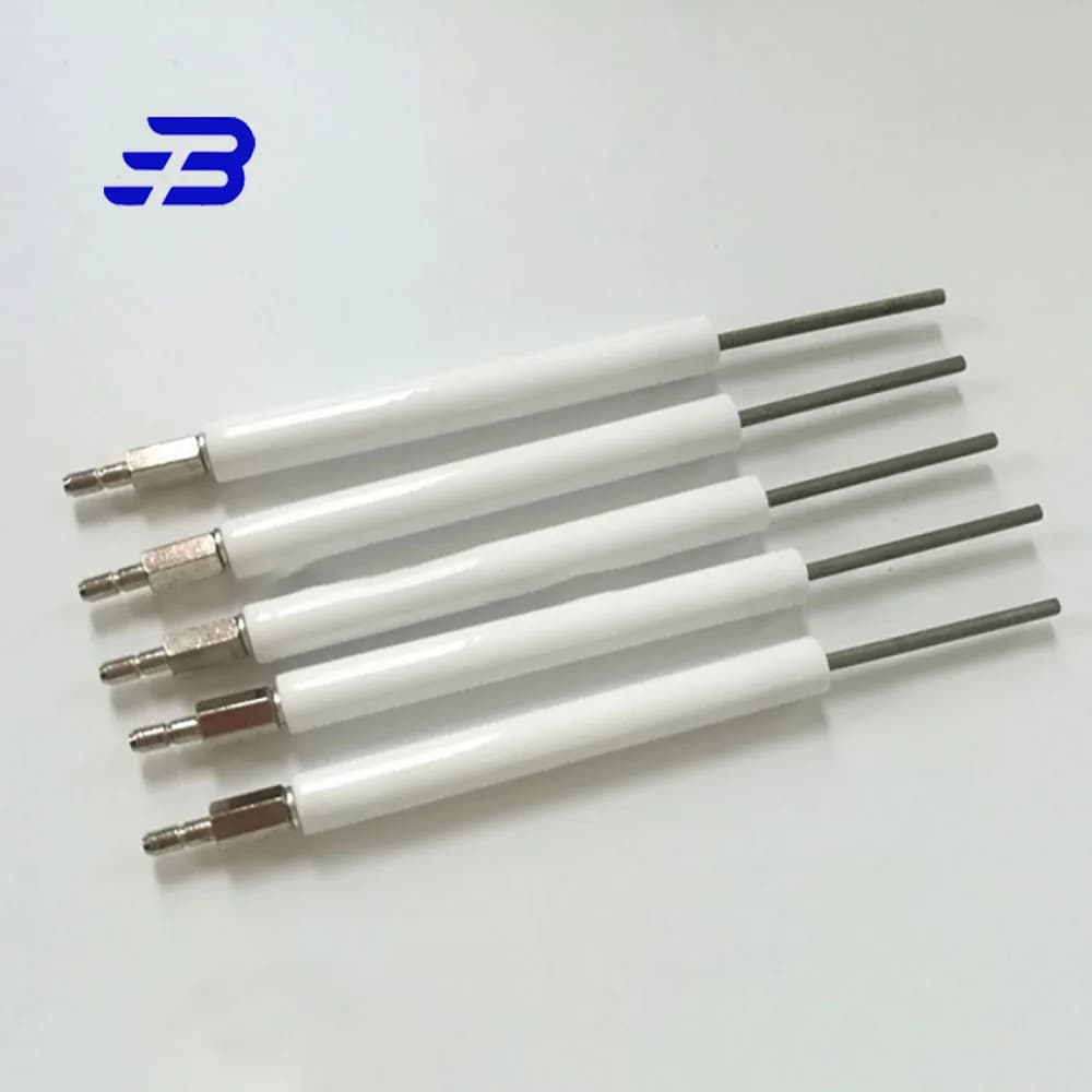 Accessori del bruciatore dell'accenditore in ceramica, elettrodo di accensione del bruciatore RIELLO BS2 BS3 BS4 RS5 sonda ionica sonda ionica dell'asta di accensione