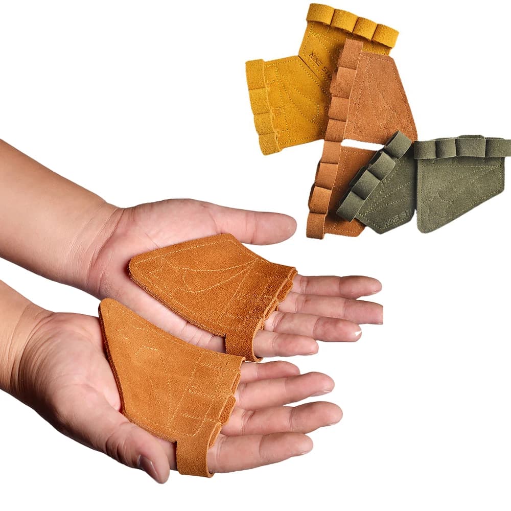 Weightlifting Palm Hand Handlebar Knobs Women's Bearing Cross-breeding Non-slip Training Gloves Gym Fitness Sport Hand Protection