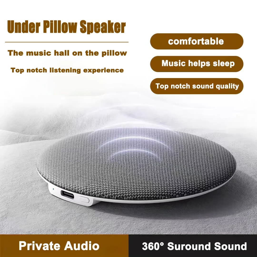 Mini Sleeping Bluetooth Speaker Nature Sound White Noise Soundbar Wireless MP3 Music Player Ultra Thin Timed Shutdown Audio Pla