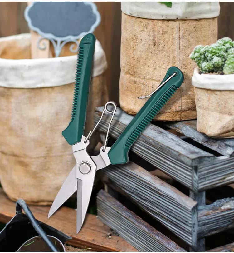 Forbici da Potatura Professionali Ultra Affilate per Giardinaggio e Raccolta Frutta, con Impugnatura Ergonomica Comfort