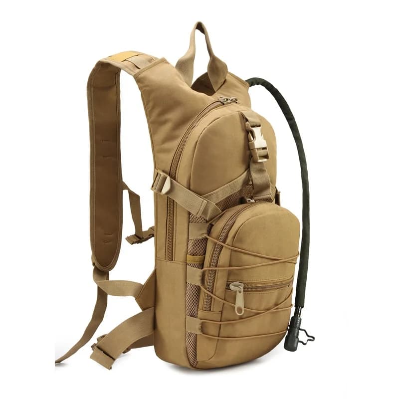 Tactical Backpack for Open Sports, Waterproof, with Double Shoulder Strap and Hydrating Belt, Ideal for Running and Cycling Offroad
