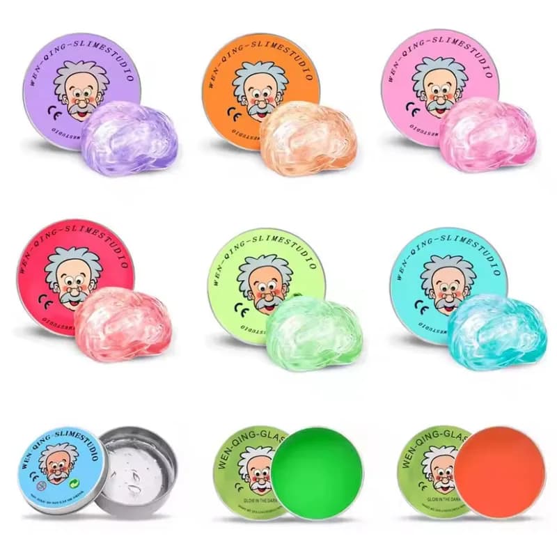 *-* Liquid Glass Mud Color Changing Slime Children'S Safety Stress Decompression Toys Non Stick Handmade Diy Handgum Playdough