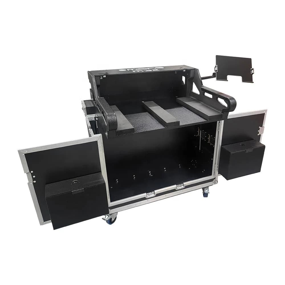 Customized M32 Flight Case With a Laptop Stand Hydraulic Version Pa System Studio Equipment Digital Mixer Flight Case