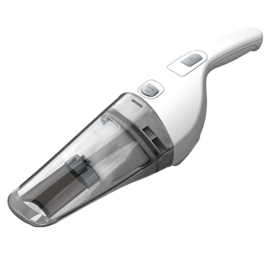 Aspirapolvere portatile a batteria al litio con base per montaggio a parete e caricabatterie, bianco HNV220BCZ10FF