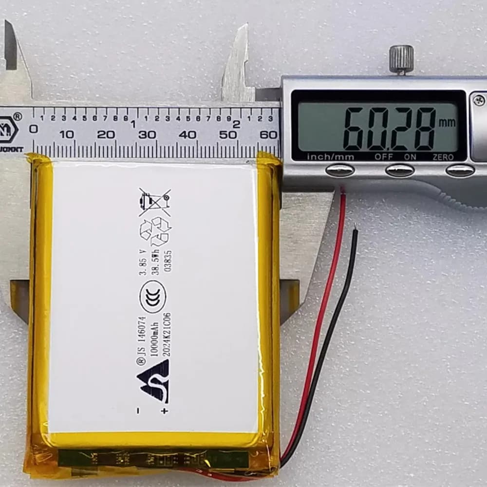 1-10 Pezzi Batteria Ricaricabile ai Polimeri di Litio 3.7V 10000mAh 136074/146074 per Power Bank, Giocattoli, GPS, Laptop, Luci da Campeggio, Fai da Te