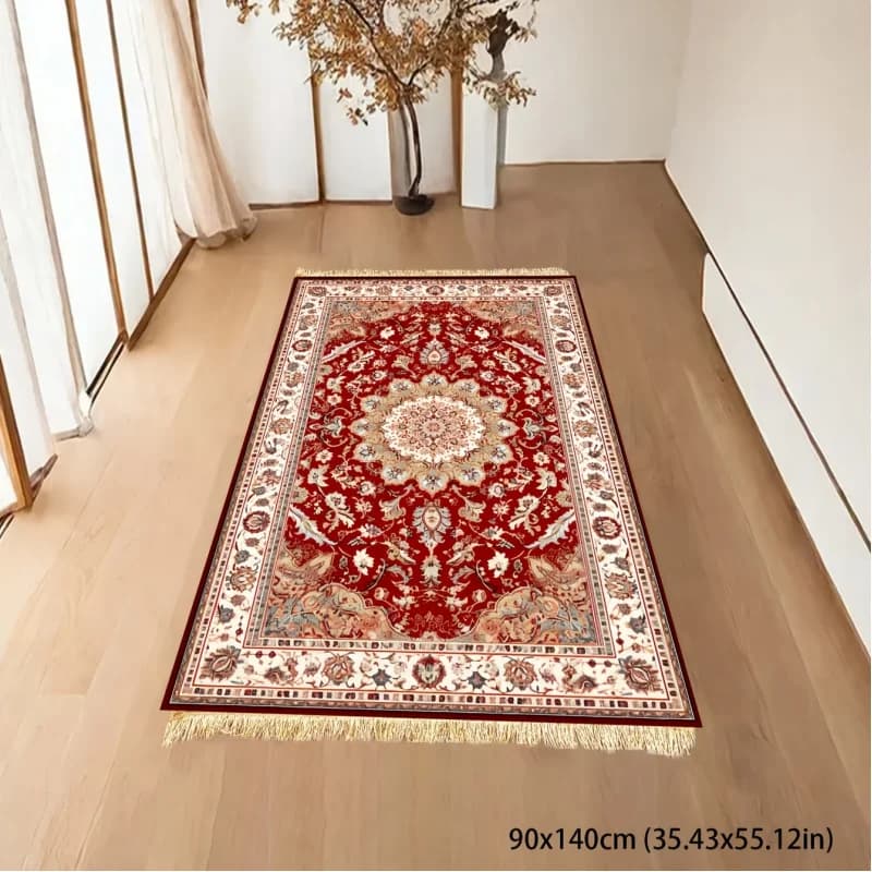 Tappetino da Preghiera VIKAMA in Stile Orientale, Antimacchia e Antiscivolo, Tappeto per Camera da Letto, Sala Yoga, Meditazione, Decorazione d'Interni