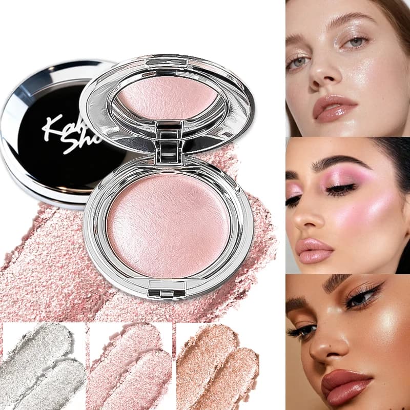Kakashow Evidenziatore in crema monocolore, tridimensionale naturale, schiarente e snellente, di lunga durata e non facile da rimuovere, evidenziatore monocolore in purè di patate