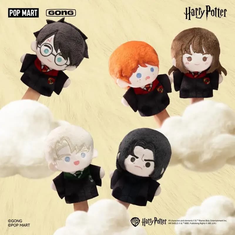 POP MART GONG Harry Potter Serie Mondo Magico Marionette da Dito Blind Box Giocattoli Anime Action Figure Scatola a Sorpresa Mystery Box Bambole