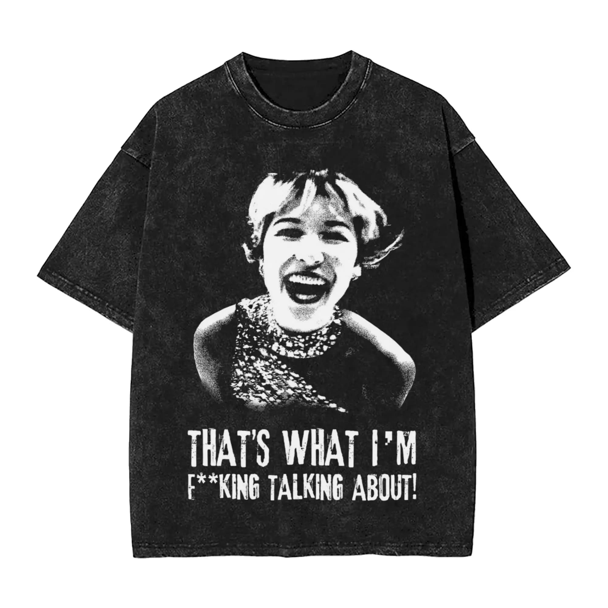 T-Shirt Alysa Liu per Pattinaggio Artistico, Stile Hip Hop in Cotone Lavato, Maglietta Vintage Harajuku per Uomo e Donna, Top Streetwear Estivo