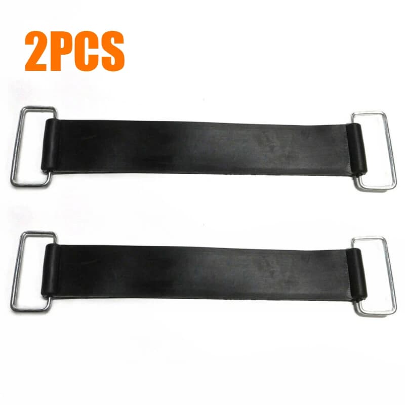 2 pezzi batteria moto cinturino in gomma supporto fisso fasciatura elastica cintura estensibile per Honda Yamah/a Suzuk/i 18-23 cm