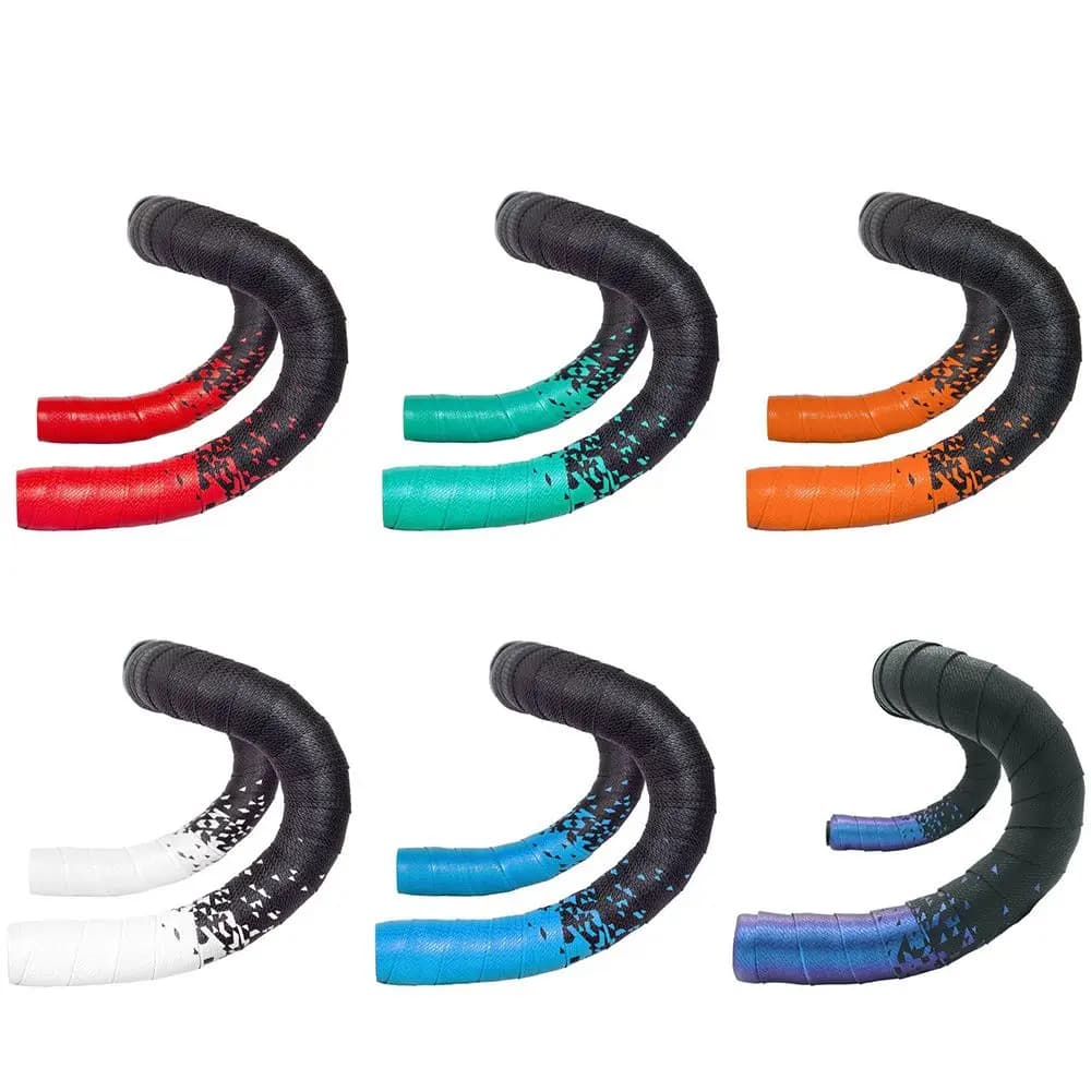 Nastro manubrio sfumato triangolare NPY Nastro manubrio antiscivolo resistente all'usura Parti leggere per bici da strada MTB ammortizzanti