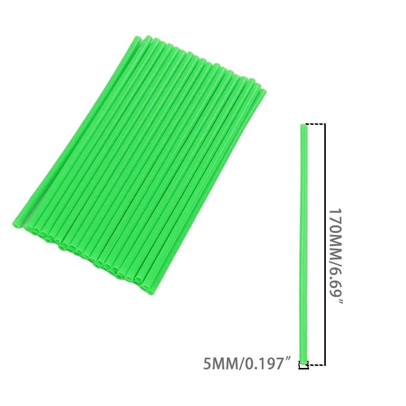 Parti di utensili per moto Coperture per cerchioni per raggi in plastica per ruote per bici da cross Kit di protezioni per pelli per raggi Accessori per motocross