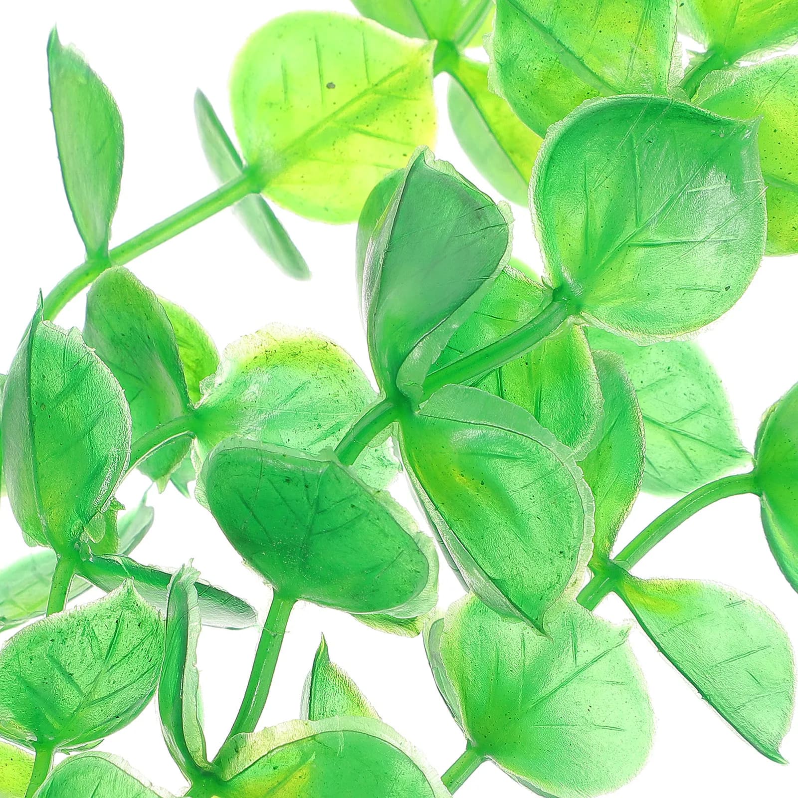 10 Pezzi Piante Finte per Acquario, Decorazioni in Plastica per Vasche di Pesci, Piante Acquatiche Artificiali per Acqua Dolce e Salata, Non Sbiadiscono