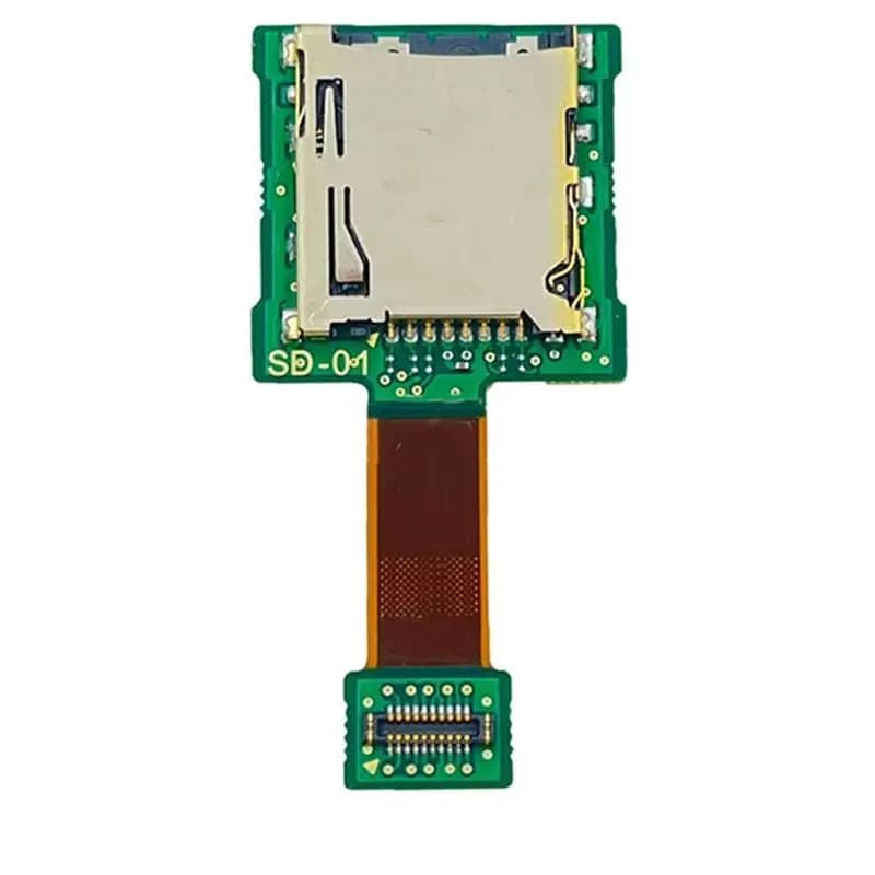 DT23 for SD Card Slot Reader Socket Replacement for New 3DS Console Repair Part