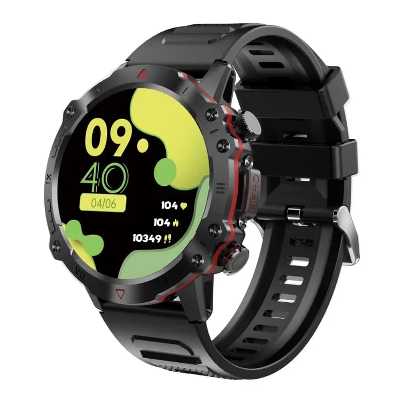 Orologio intelligente per il monitoraggio della salute, Bluetooth, chiamate, ossigeno nel sangue, frequenza cardiaca, pressione sanguigna, orologio elettronico