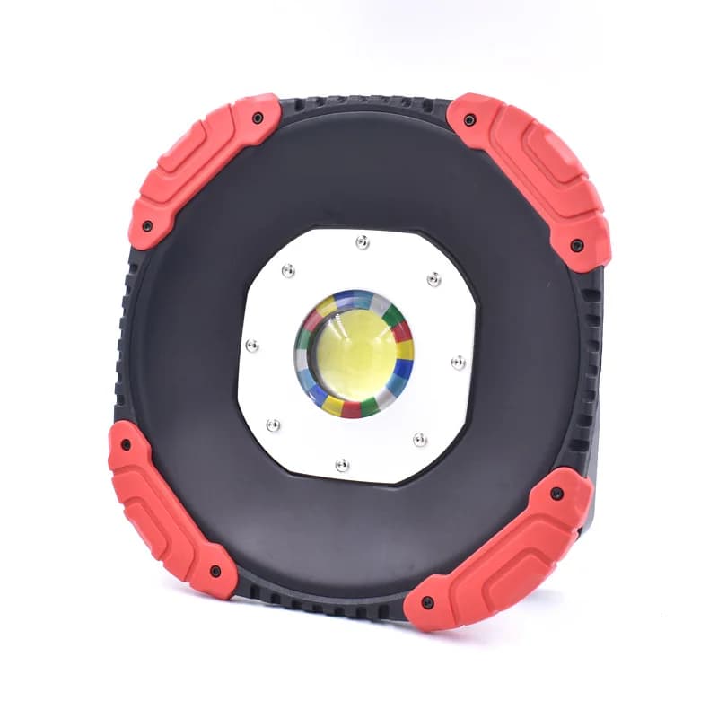 Luce di inondazione a LED in fusione, modello di riempimento, luce da lavoro, luce portatile, vernice per auto, lucidatura, placcatura di bellezza, illuminazione da costruzione